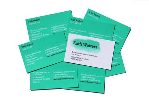 business cards Melbourne
