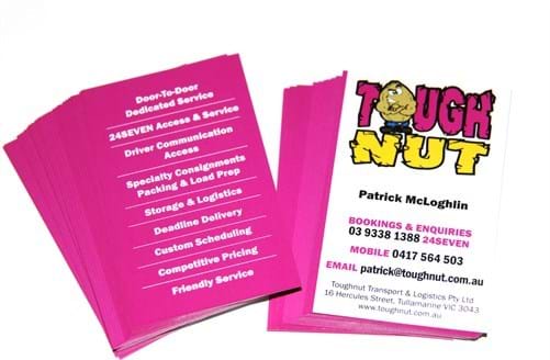 portrait business cards