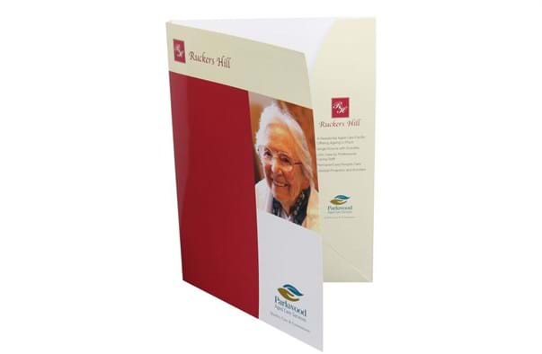 presentation folder printing